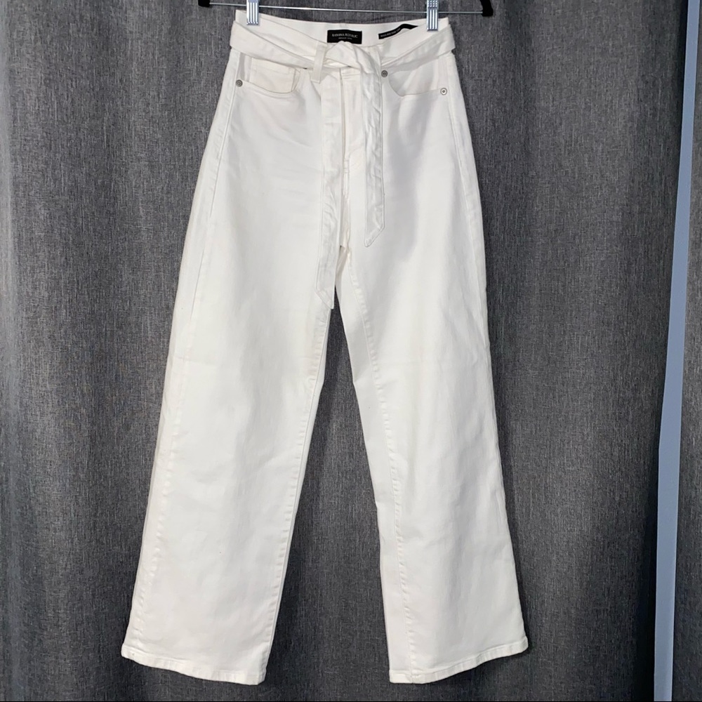 high rise wide leg jeans